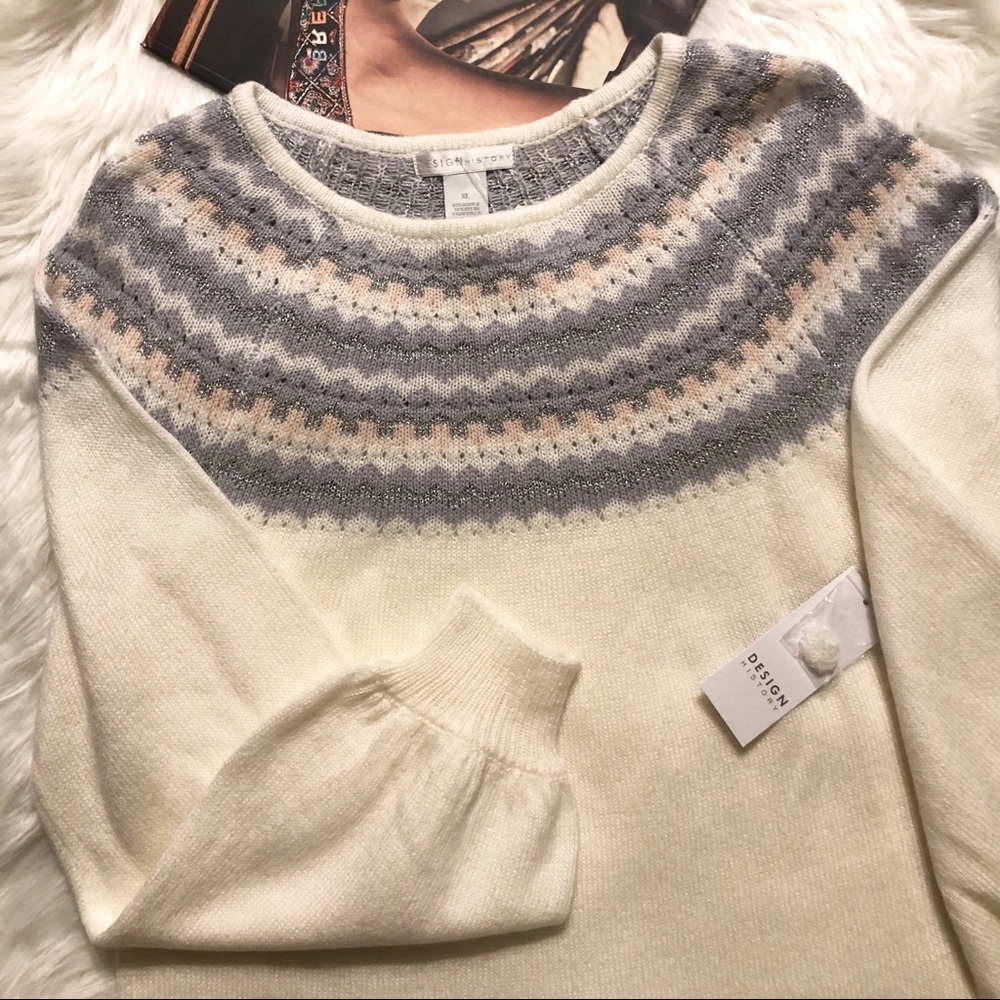 Design History Fair Isle Sweater